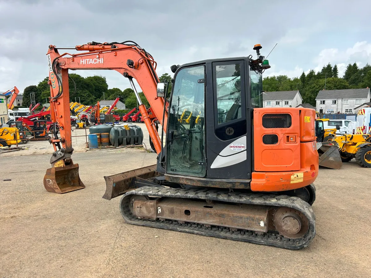 2017 Hitachi ZX85 5850Hrs - MULLANS - Image 3