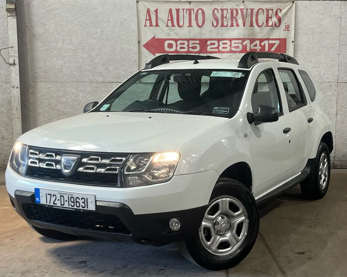 172 DACIA DUSTER WITH ONLY 95K KM NCT PASSED TAXED - Image 1