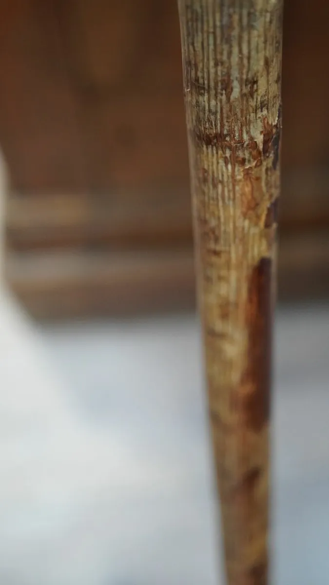 🦌 Handcrafted Shepherd’s Crook with Brass Deer He - Image 3
