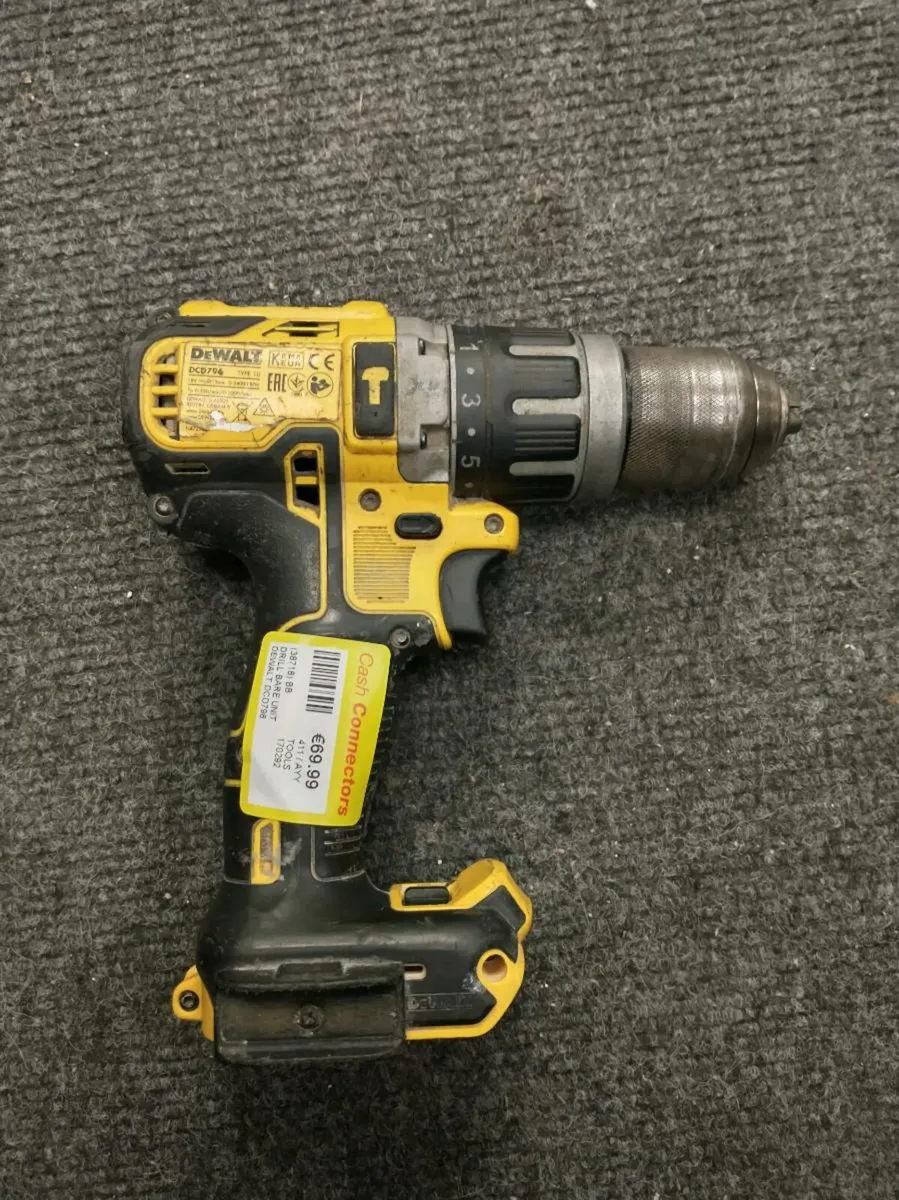 DeWalt DCD796 BARE UNIT - Image 1