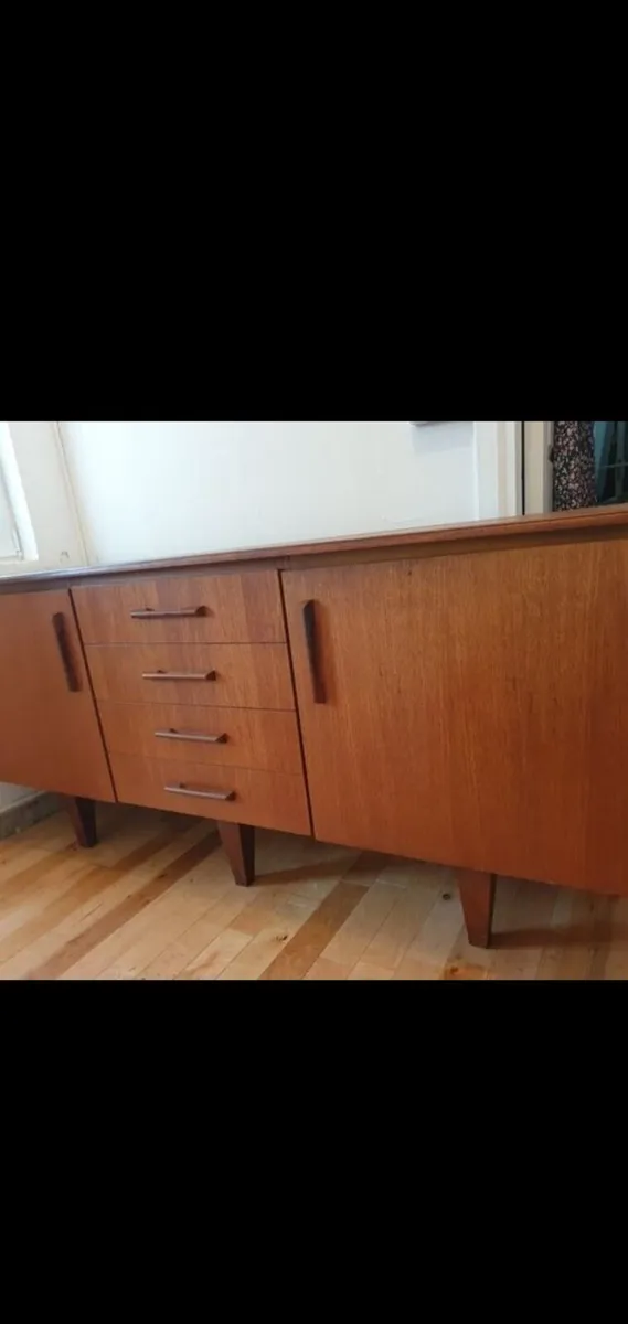 Mid century solid teak sideboard - Image 2
