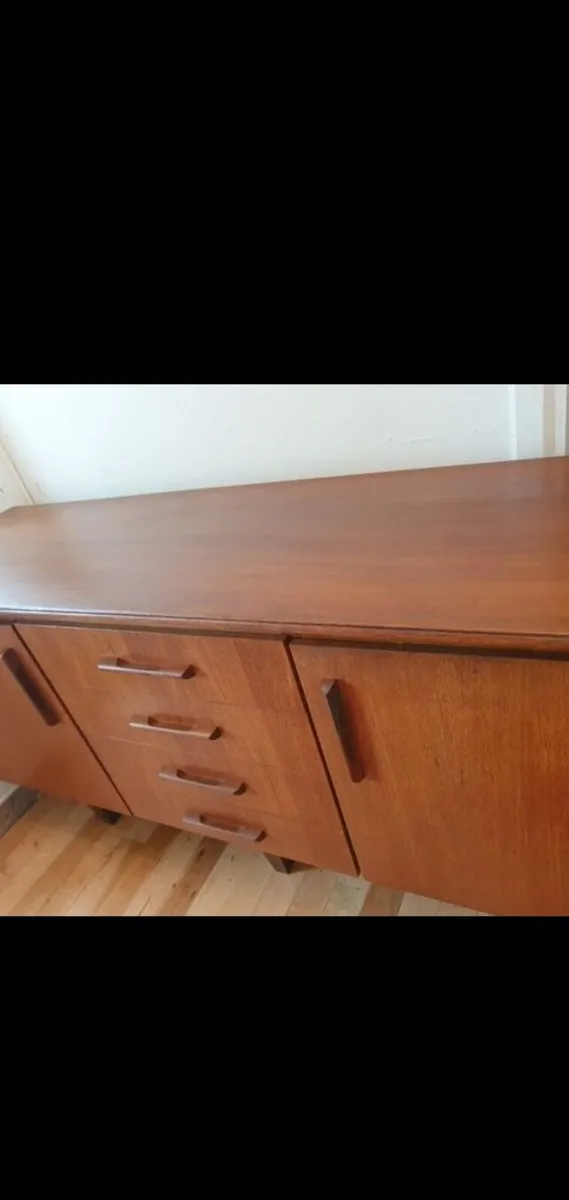 Mid century solid teak sideboard - Image 4