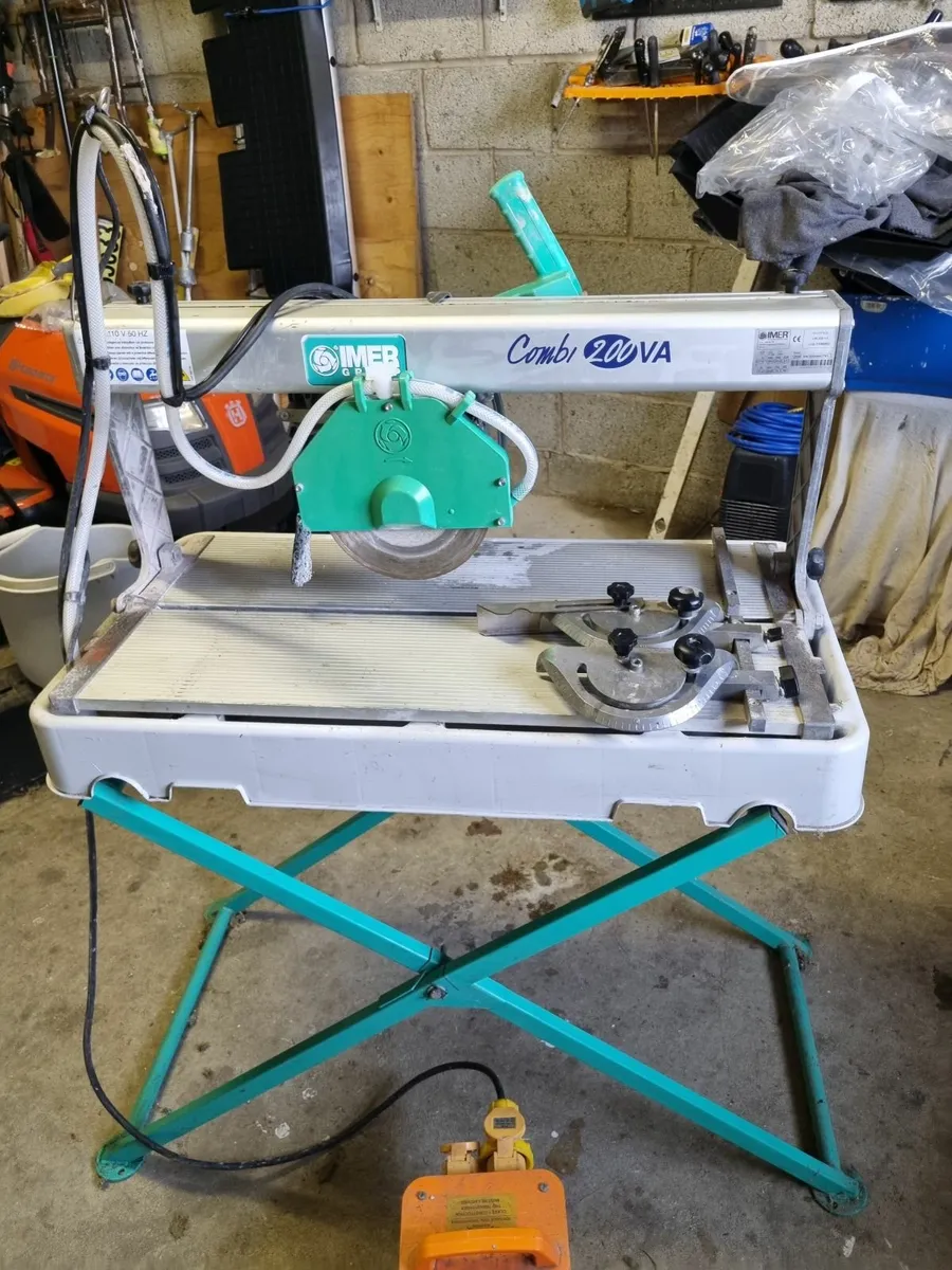 Tile & brick wet saw - Image 4