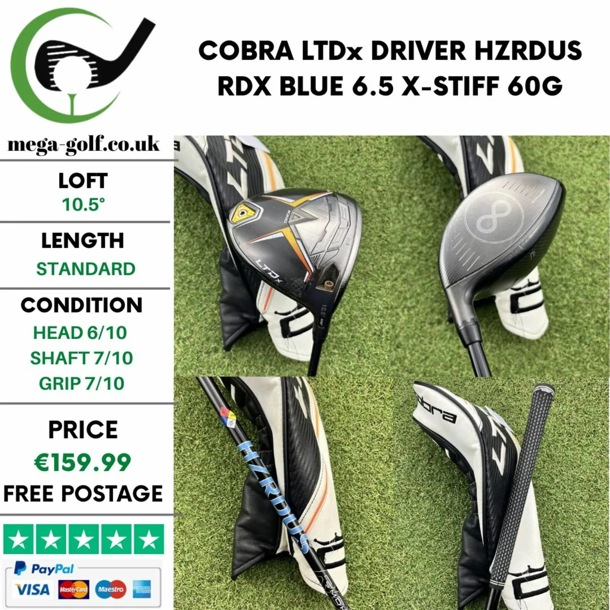 COBRA LTDx DRIVER / 10.5° / X-STIFF - Image 1
