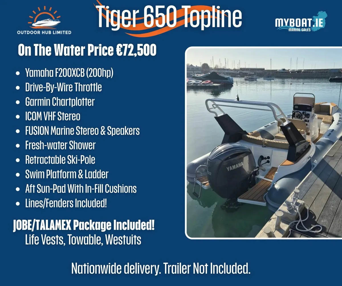 Tiger Marine RIBS In Stock Now! - Image 2
