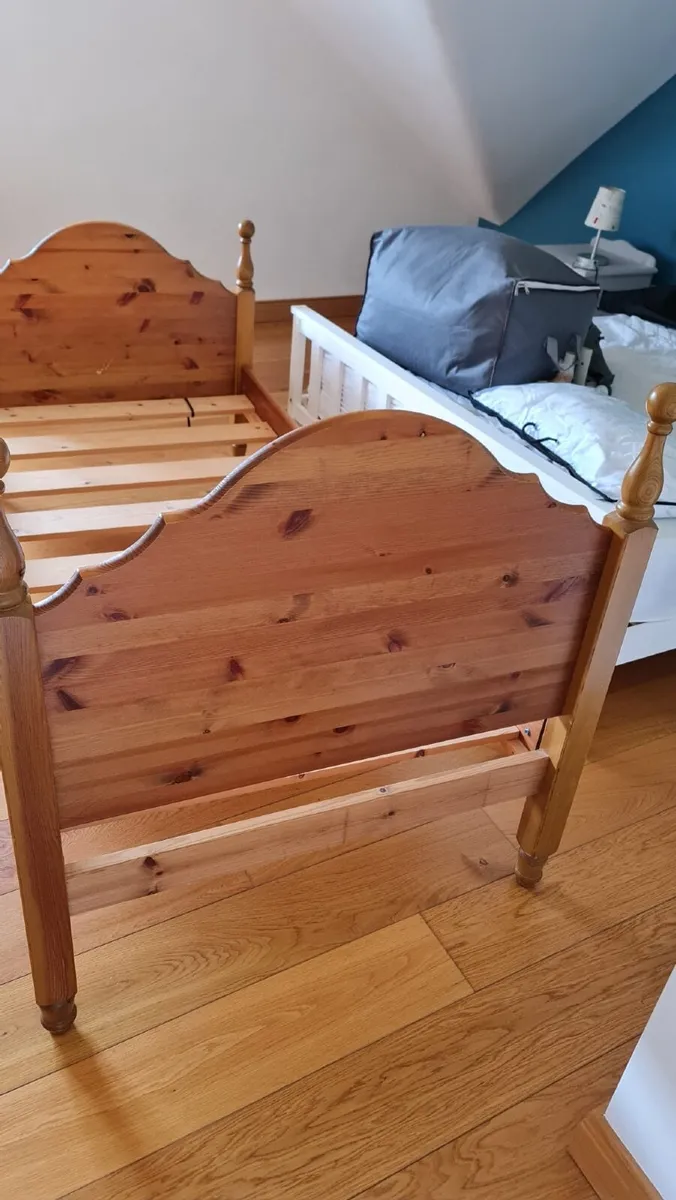 Wooden Bed frame (Single) - Image 2