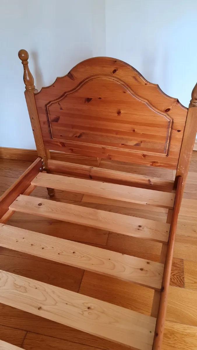 Wooden Bed frame (Single) - Image 3