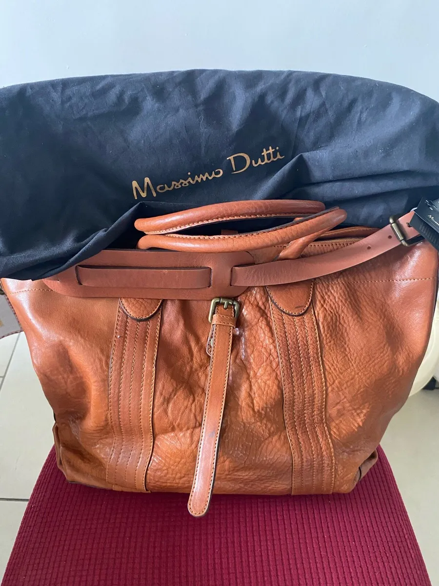 NEW Massimo Dutti Leather Shoulder/ Handbag - Image 1