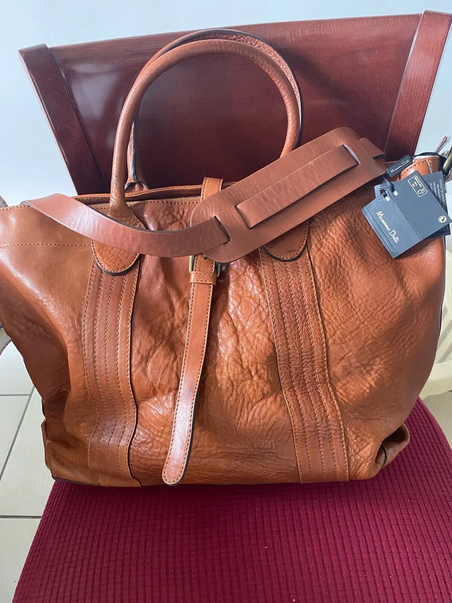 NEW Massimo Dutti Leather Shoulder/ Handbag - Image 2