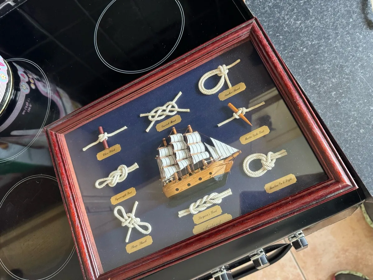 **boat ship knots shadow box** - Image 1