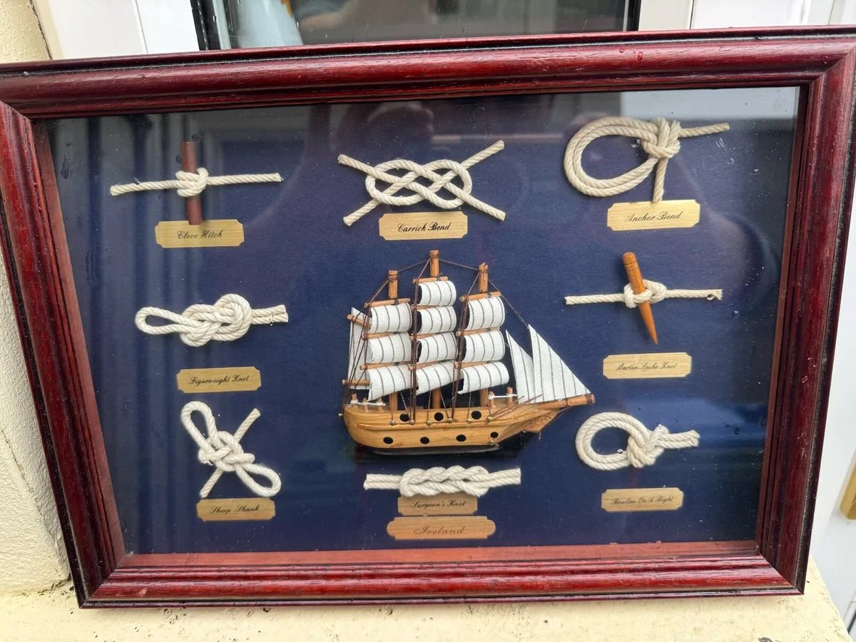 **boat ship knots shadow box** - Image 2