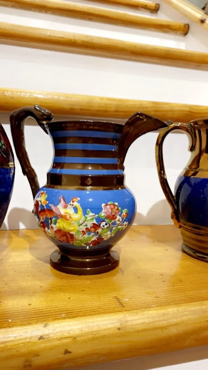 **Lustre jugs c1880** - Image 4