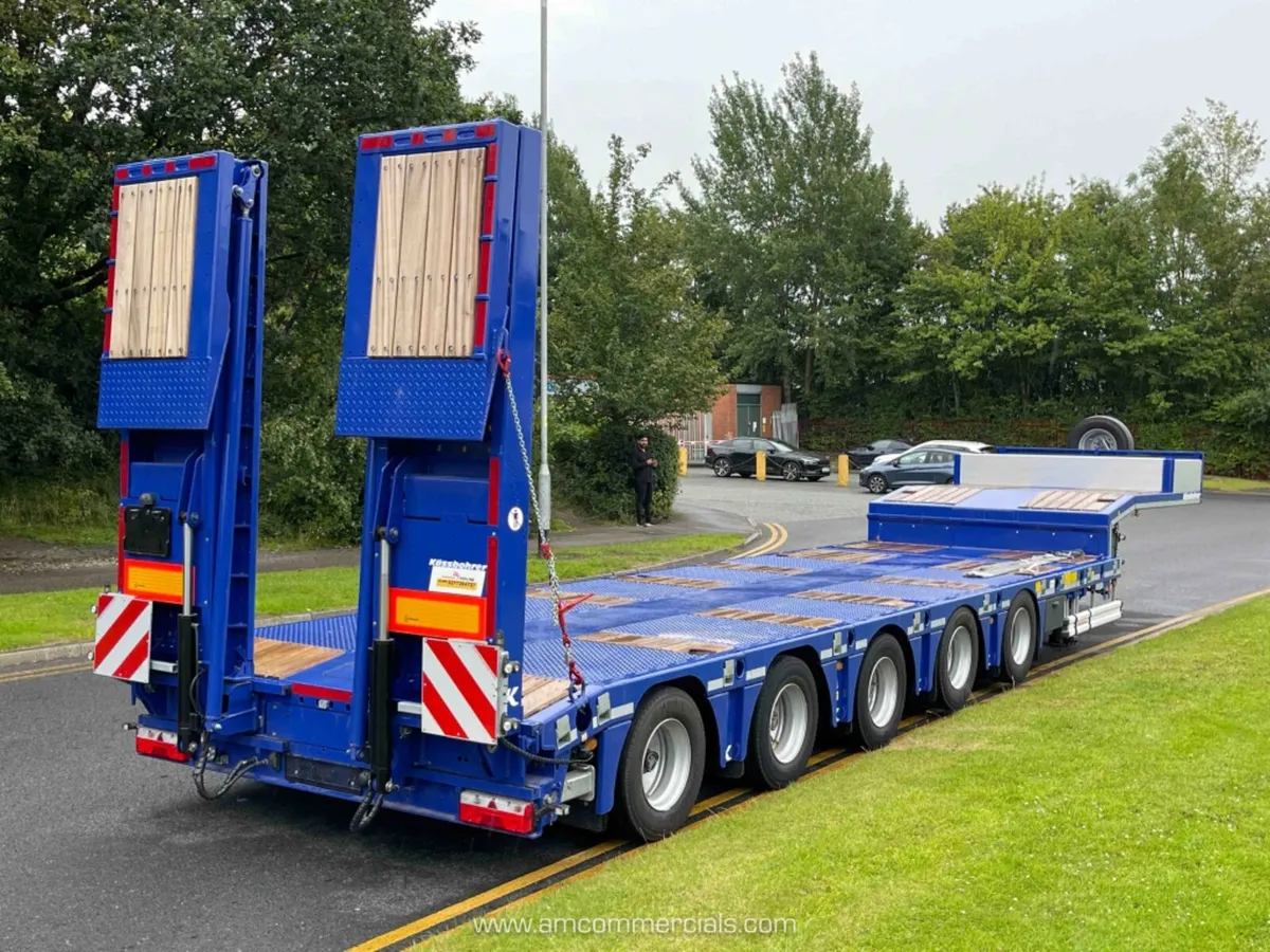2025 KASSBOHRER LOW LOADER 5 AXLE EXTENDABLE 9FT W - Image 1