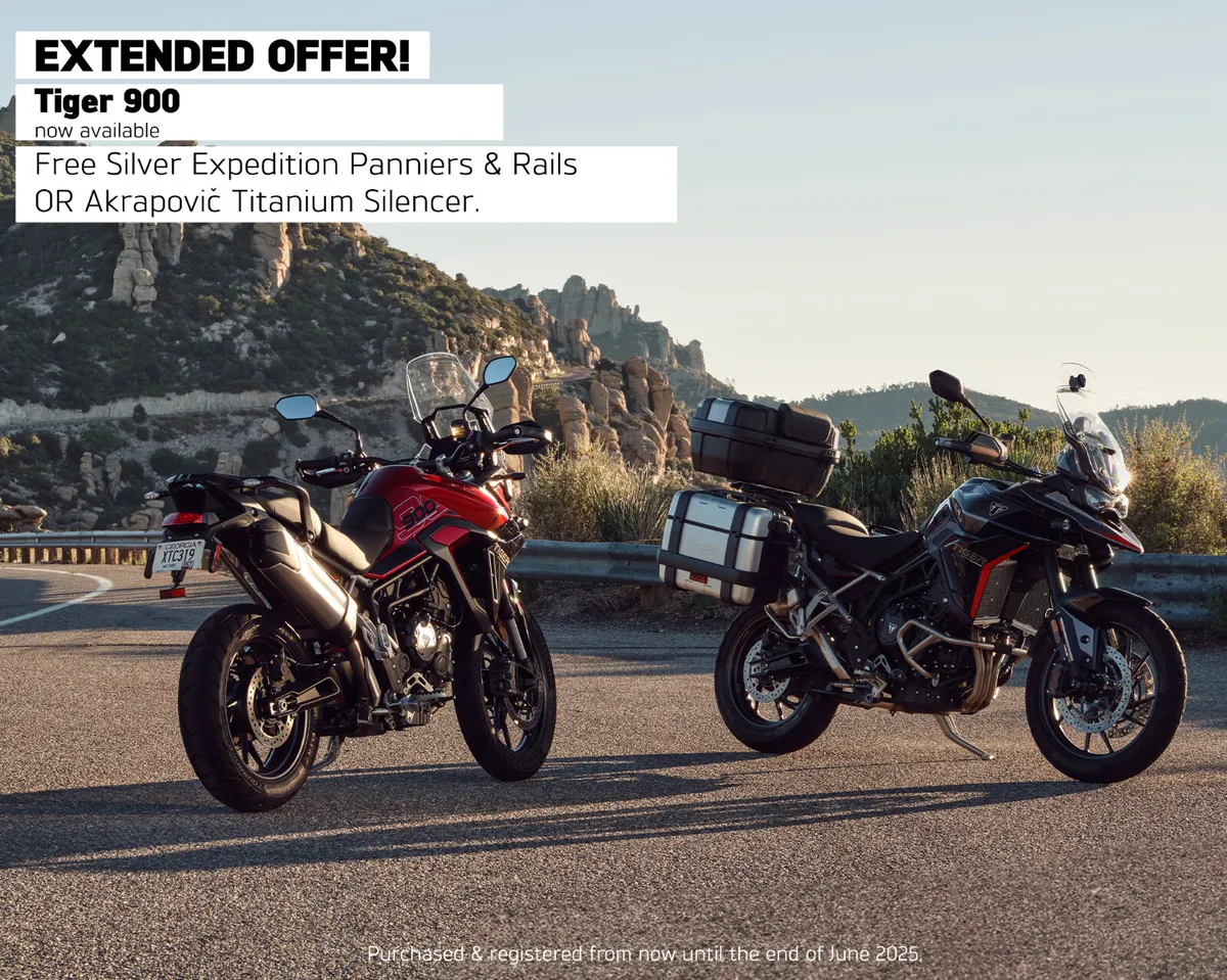 EXTENDED OFFER! TRIUMPH TIGER 900 RANGE - Image 1