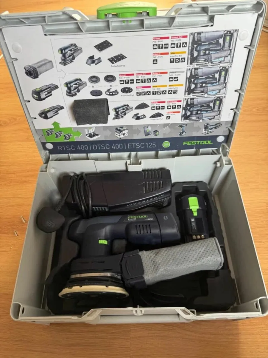 Festool ETSC 125 Cordless Sander 18V - Image 1