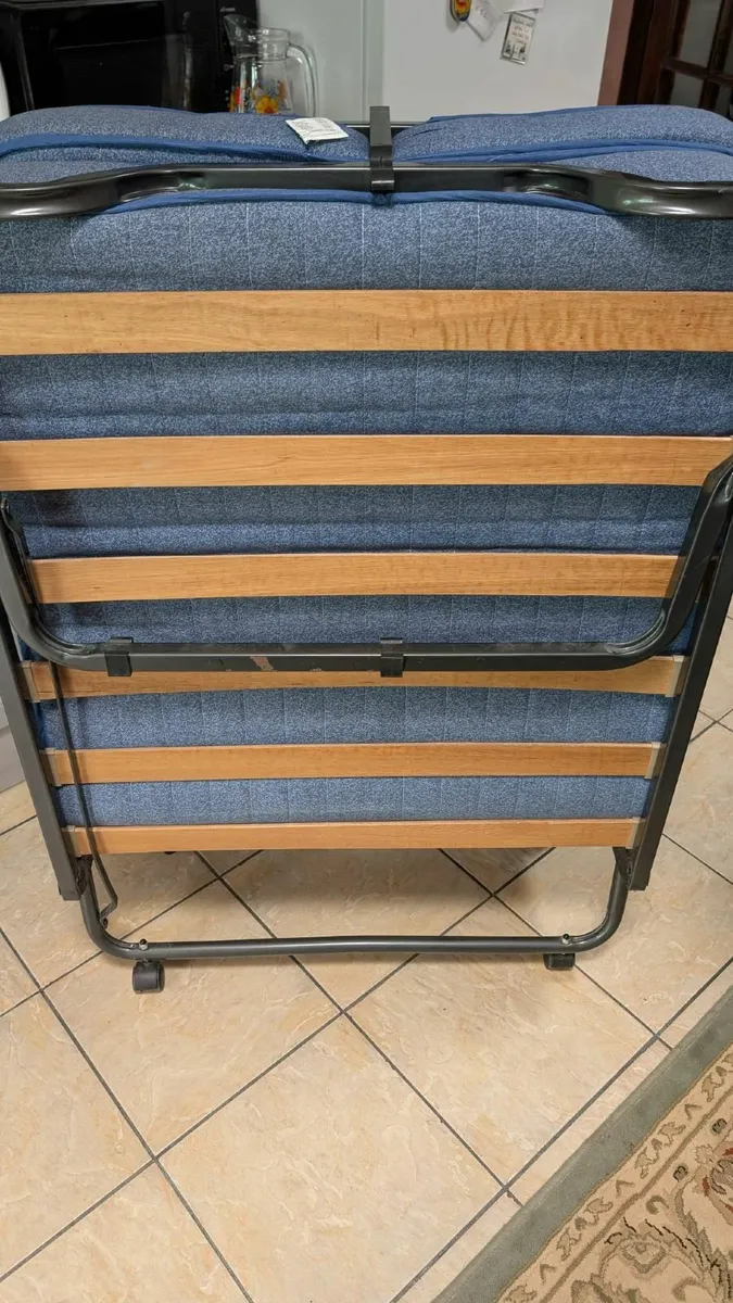 FOLD UP BED WITH MATTRESS - Image 1