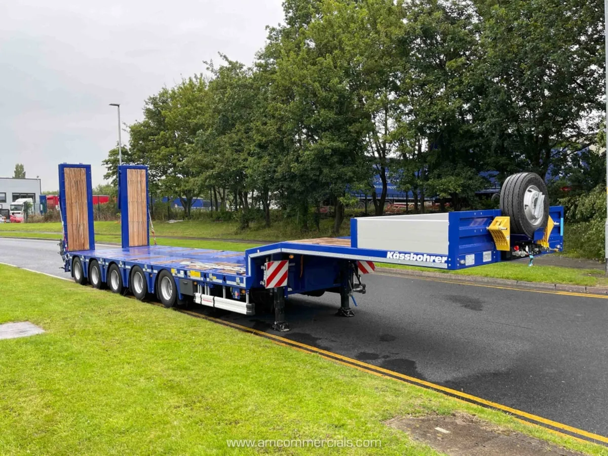 2025 KASSBOHRER LOW LOADER 5 AXLE EXTENDABLE 9FT W - Image 2
