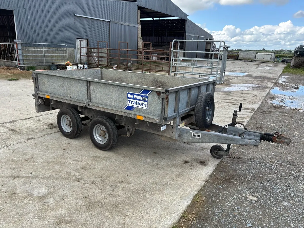 Ifor Williams 8 x 5 Dropside Trailer - Image 1