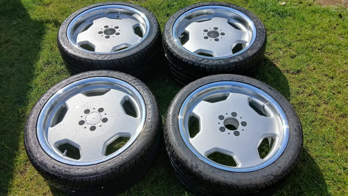 NEW 18" Monoblock alloys & NEW tyres - Image 1