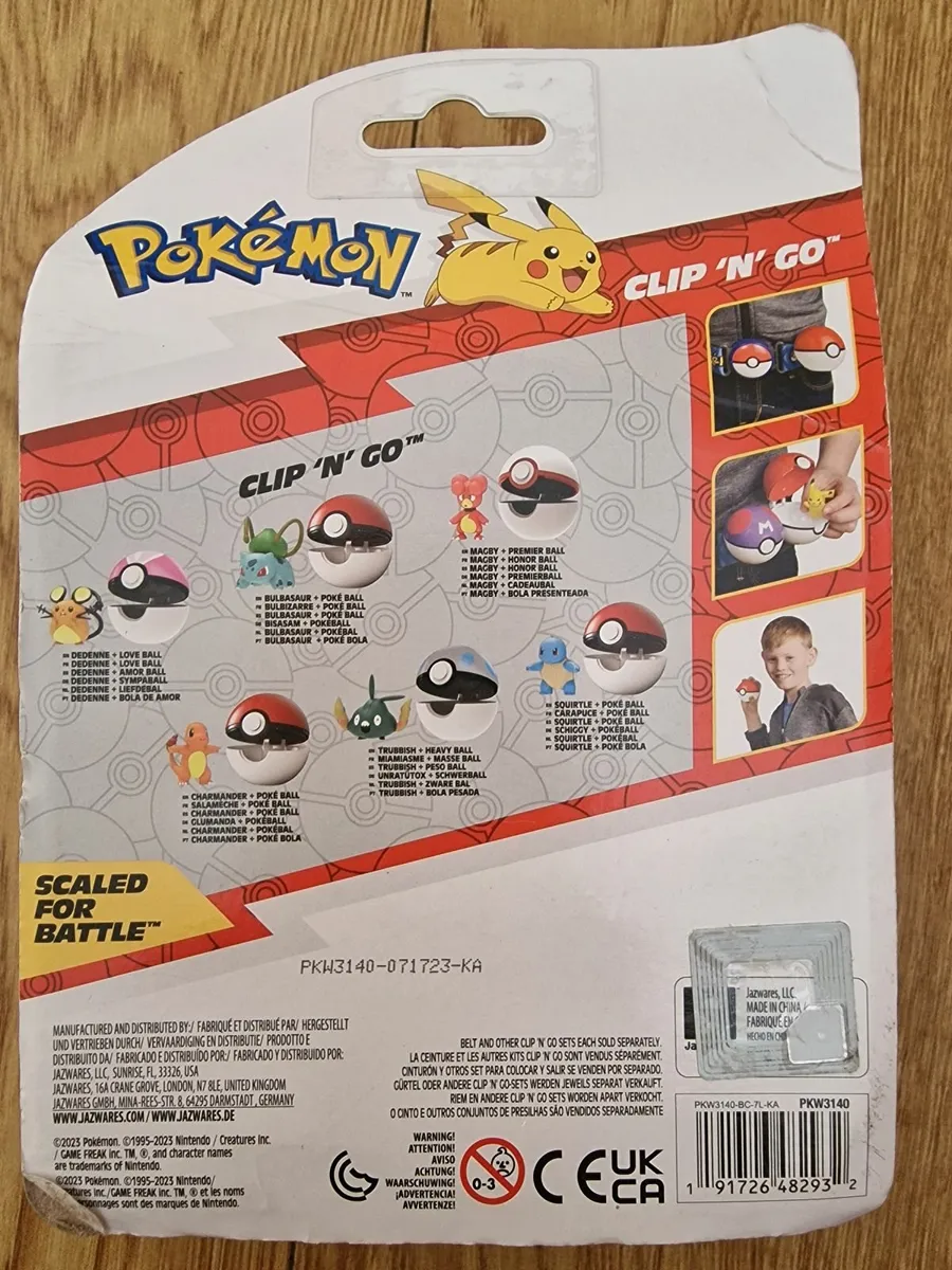 Pokémon Clip'n'Go Pokéball Trubbish & Heavy Ball - Image 2