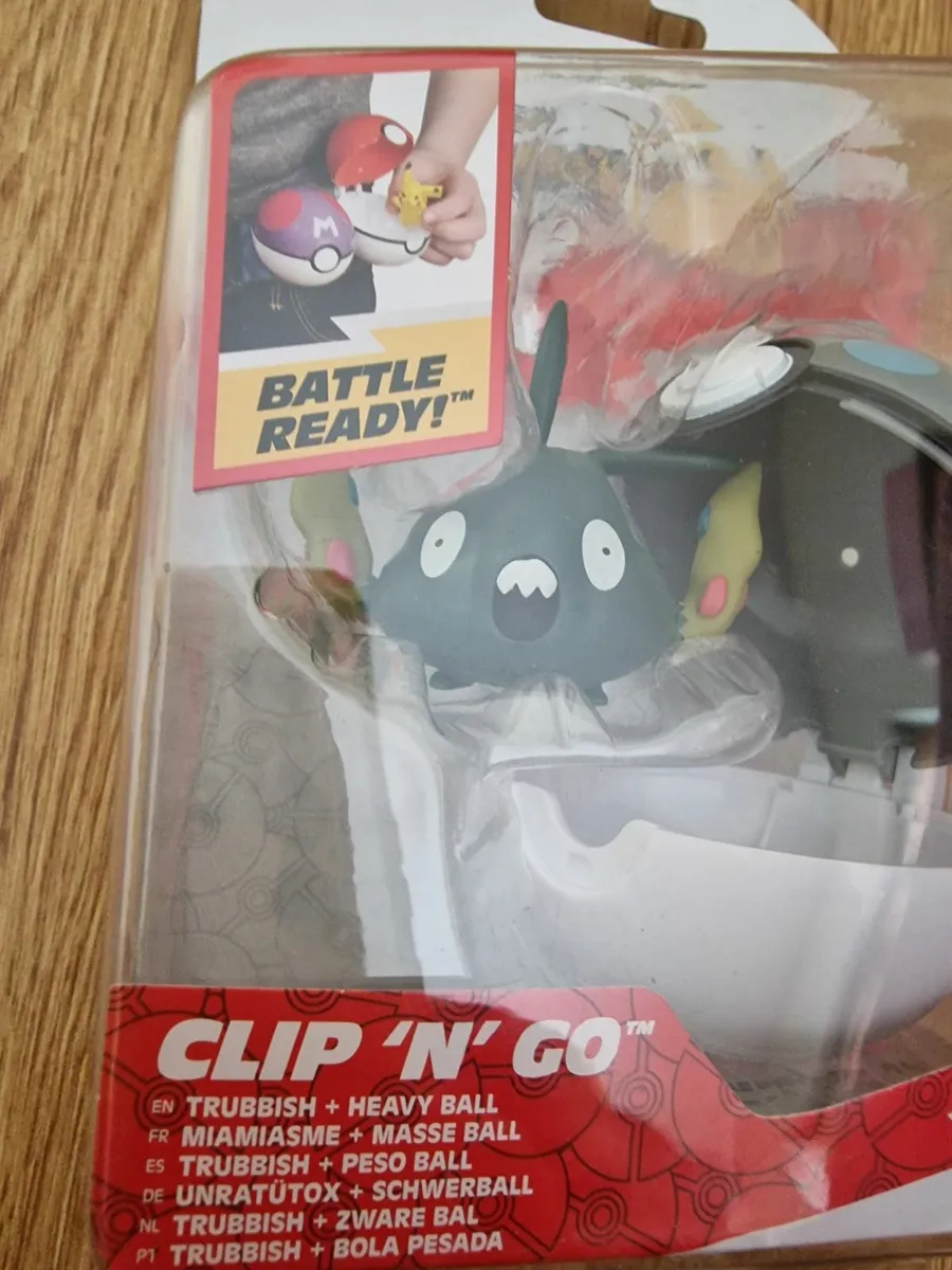 Pokémon Clip'n'Go Pokéball Trubbish & Heavy Ball - Image 3