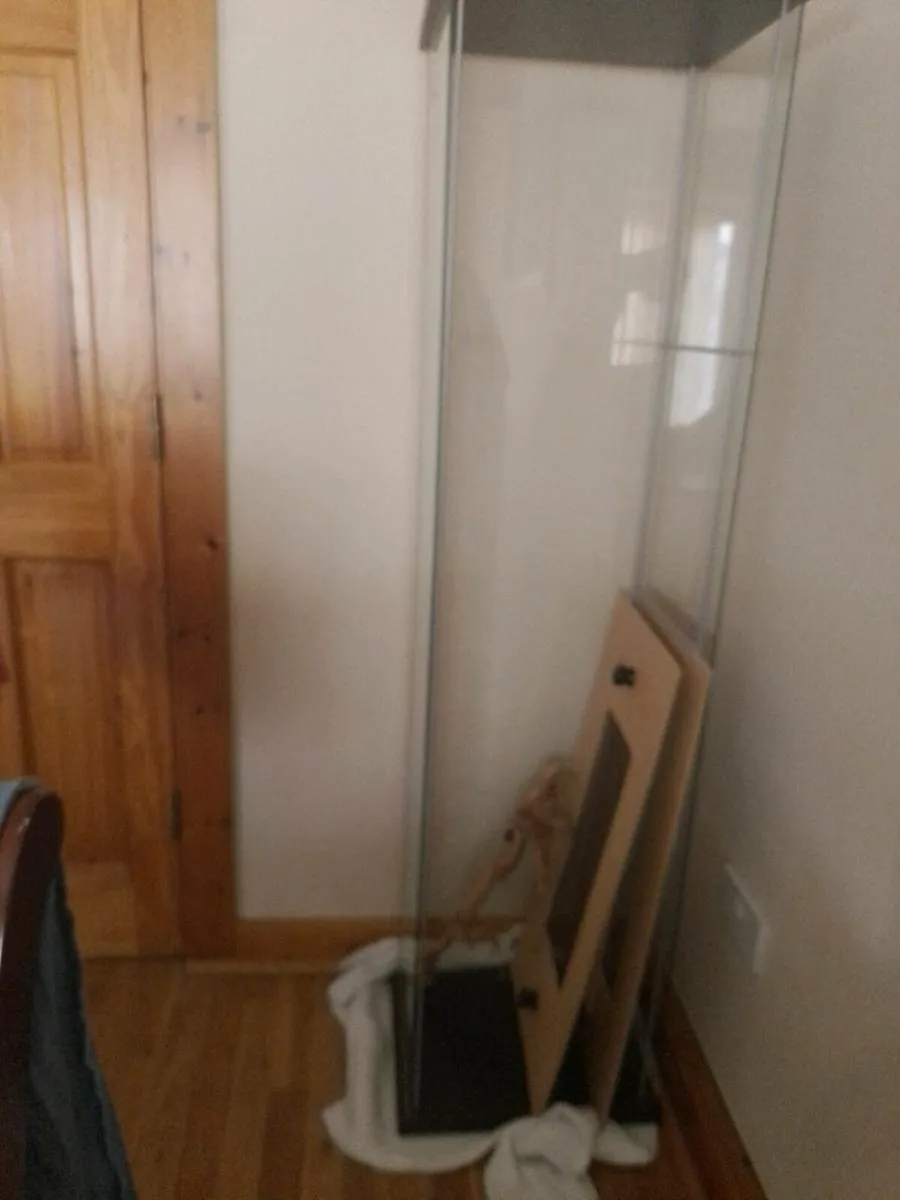 Glass cabinet storage or used for shelves or pets - Image 2