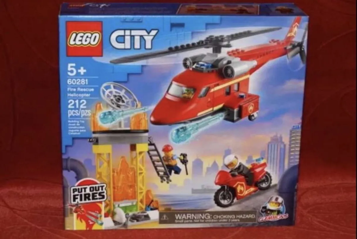 Lego city fire rescue helicopter 18209