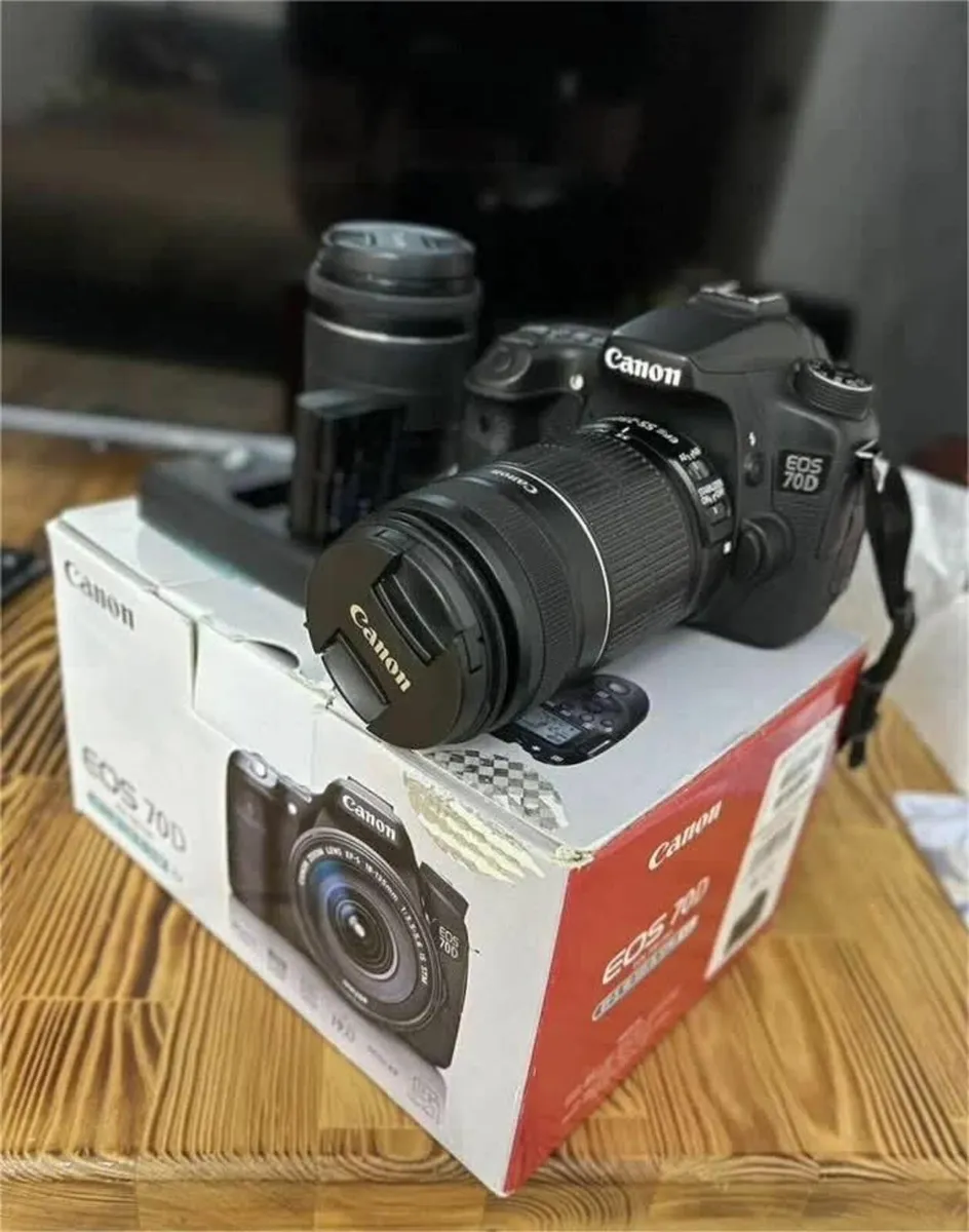 Canon EOS 70D Camera - Image 1