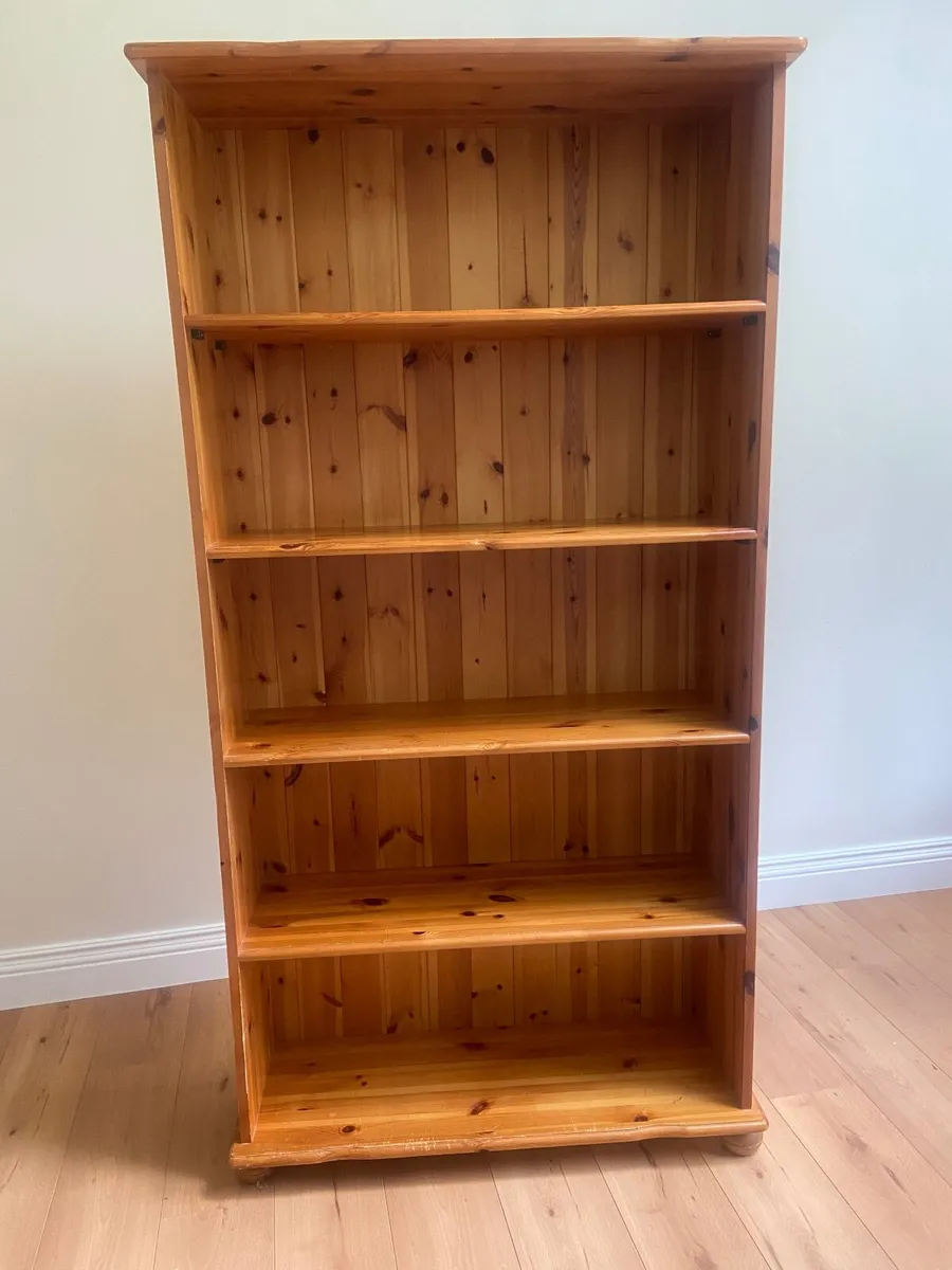 Solid Pine Bookcase - Image 3