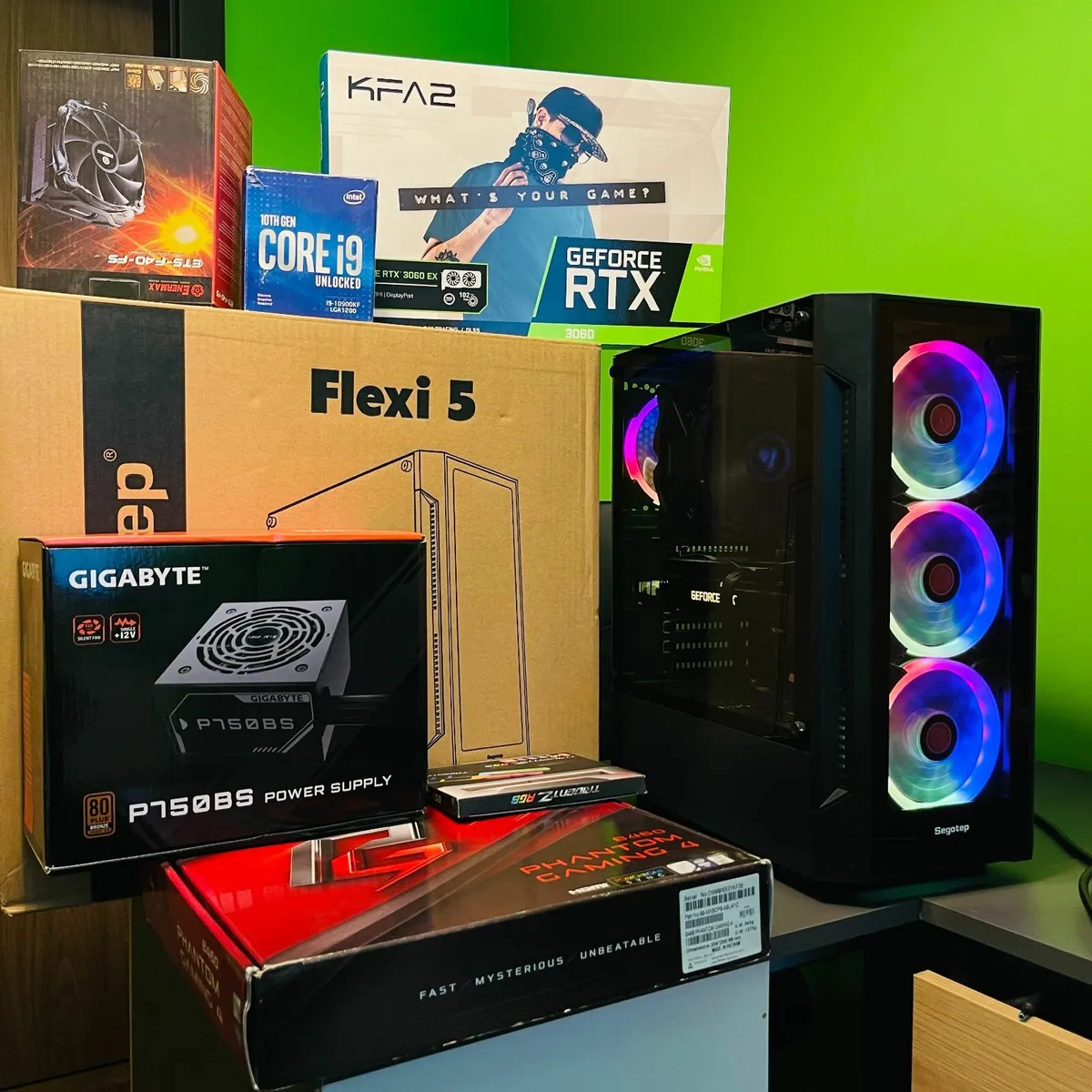 PC Computer Gaming Intel i9, RTX , 32GB RAM - Image 1