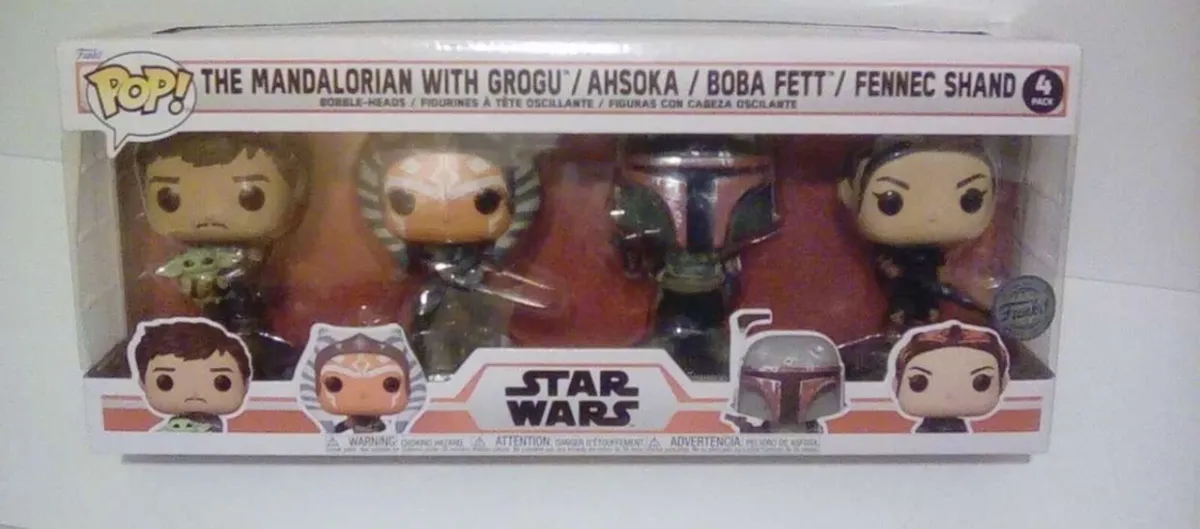 Star Wars 4 pack Funko pops