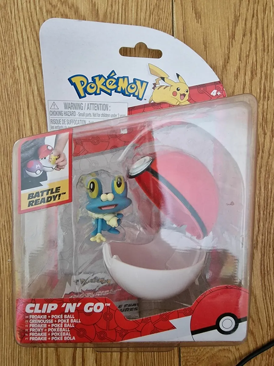 Pokémon Clip ‘N’ Go Froakie and Poké Ball - Image 1