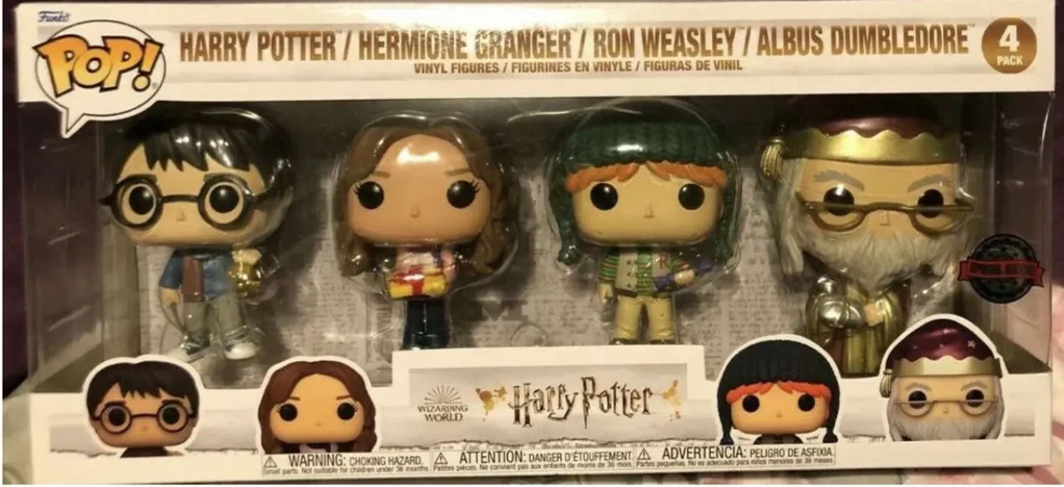 Harry Potter 4 pack Funko pops