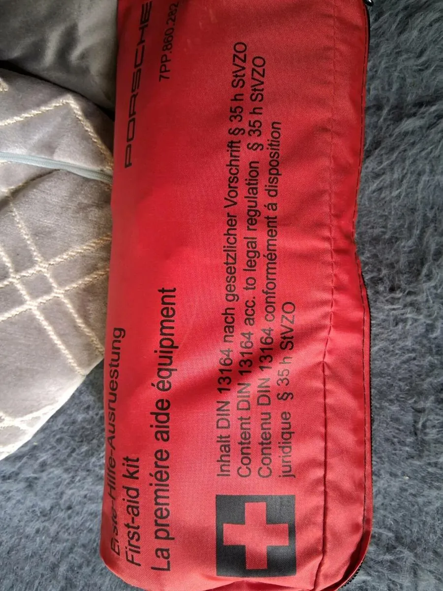 Porsche First Aid Kit - Image 1