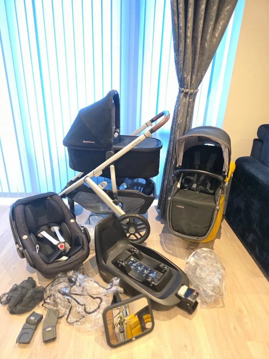 Uppababy vista travel system full set - Image 1