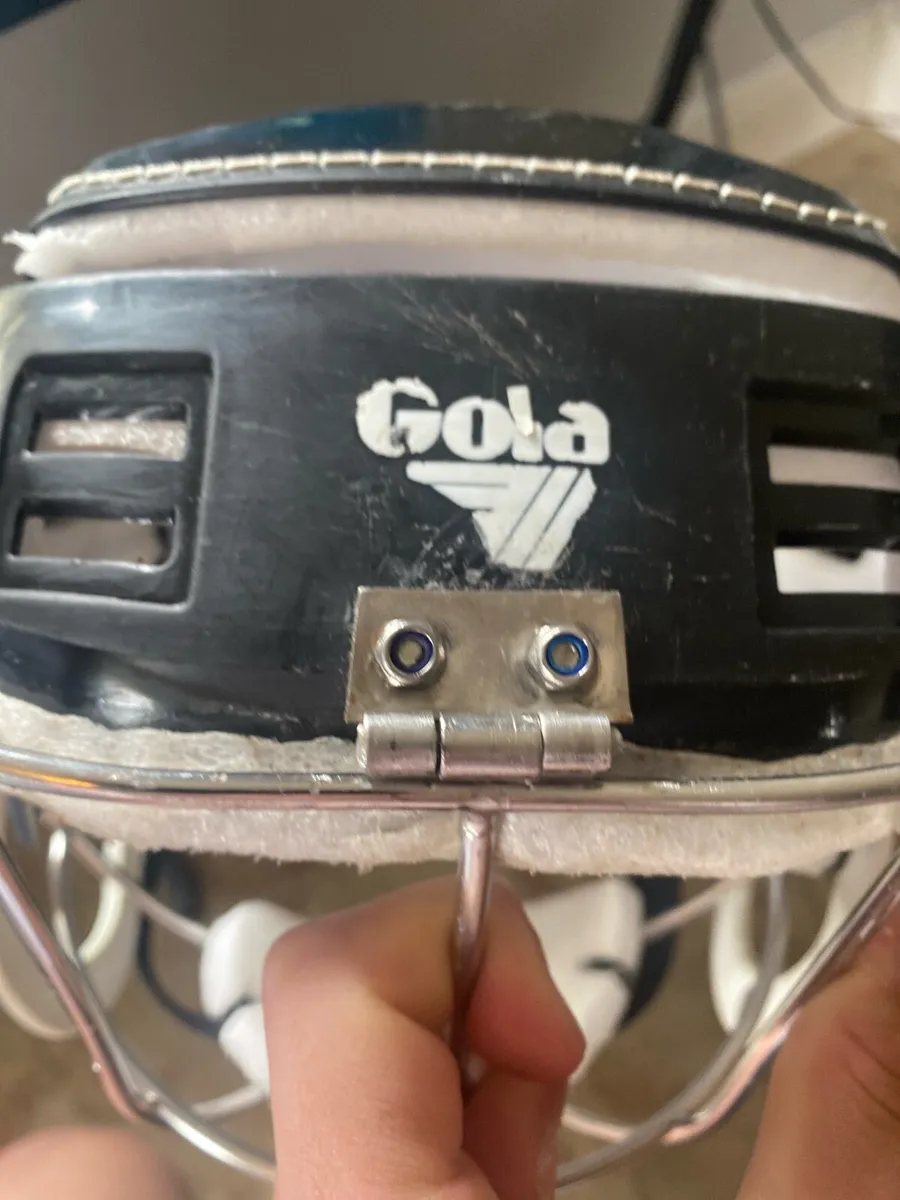 Gola hurling helmet and oldstyle thurles gaurd - Image 2