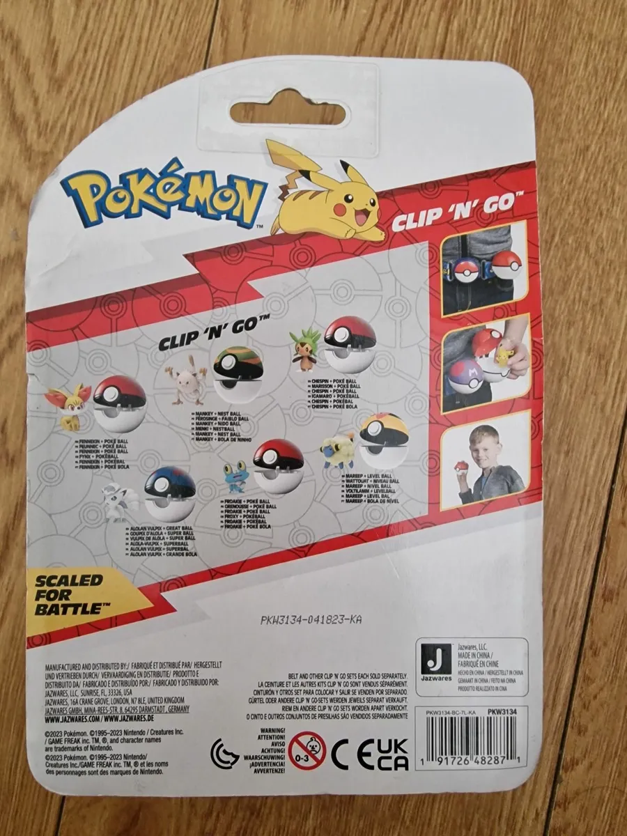 Pokémon Clip ‘N’ Go Chespin and Poke Ball - Image 3