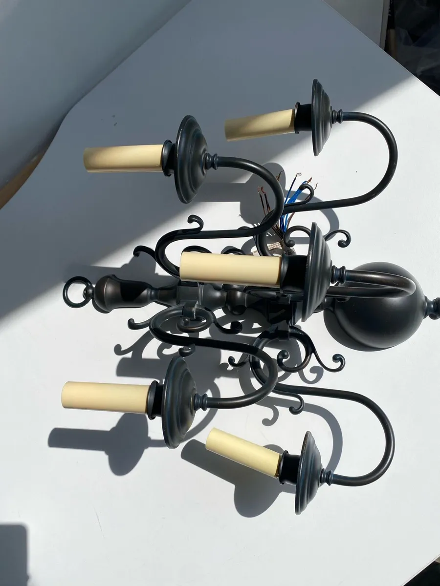 Vintage Wall Candelabra - Image 4