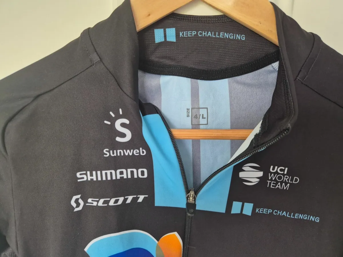 New team DSM 2021 long sleeved jersey - Image 2
