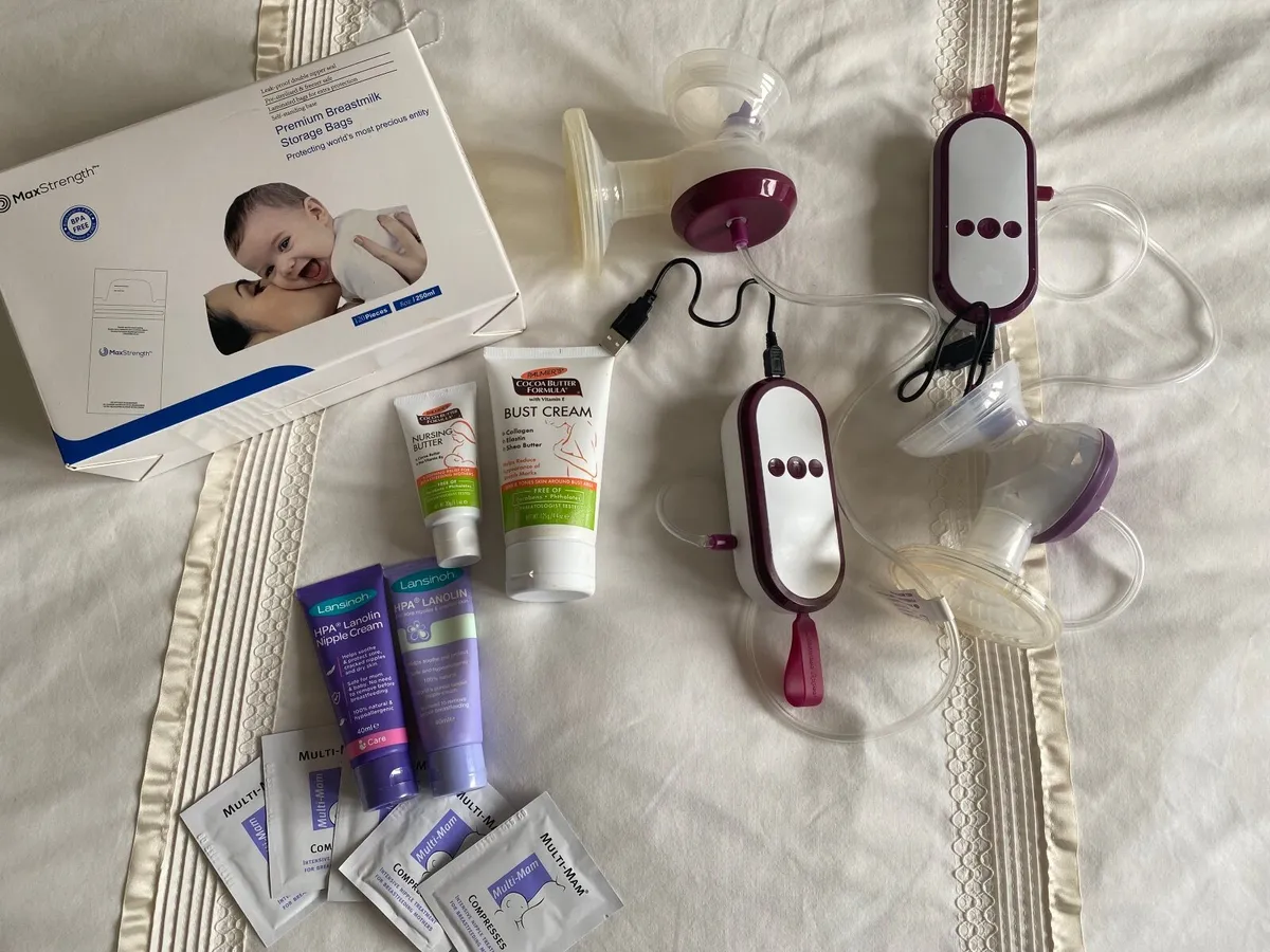 Breastfeeding bundle - 2 small electric pumps - Image 2