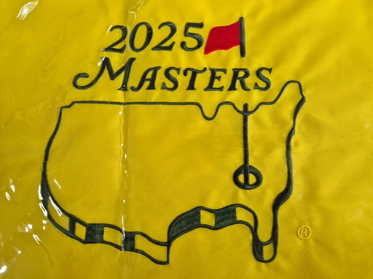 US Masters pin flag 2025 - Rory McIlroy Grand Slam - Image 1