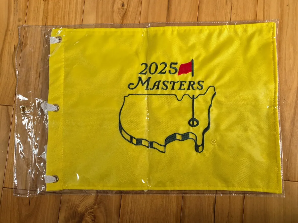 US Masters pin flag 2025 - Rory McIlroy Grand Slam - Image 2