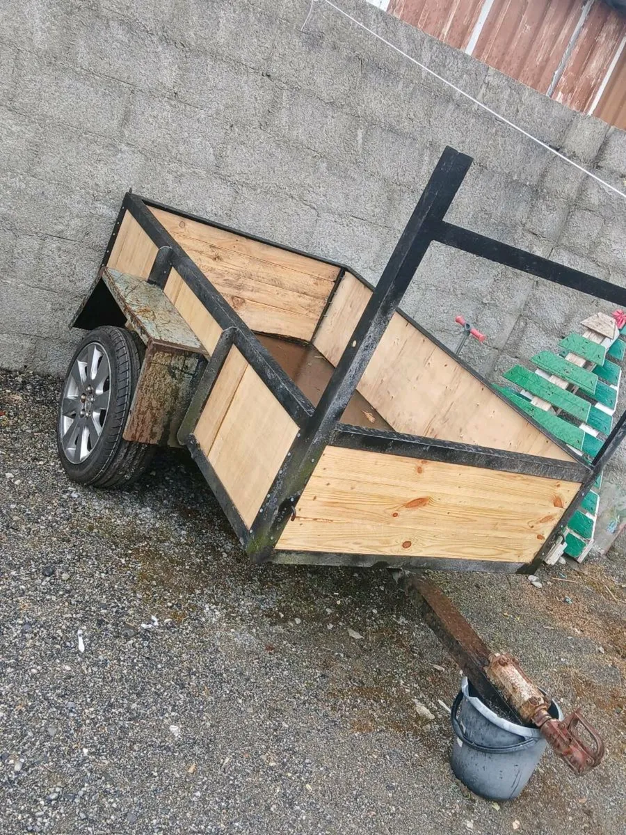 6x4 single wheel trailer - Image 1