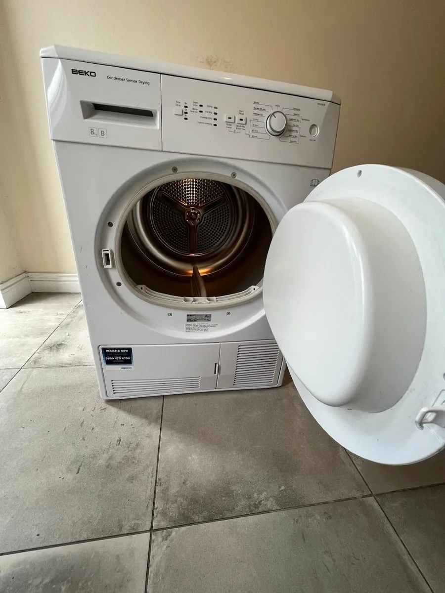 Beko 8kg Condenser Tumble Dryer - Image 2