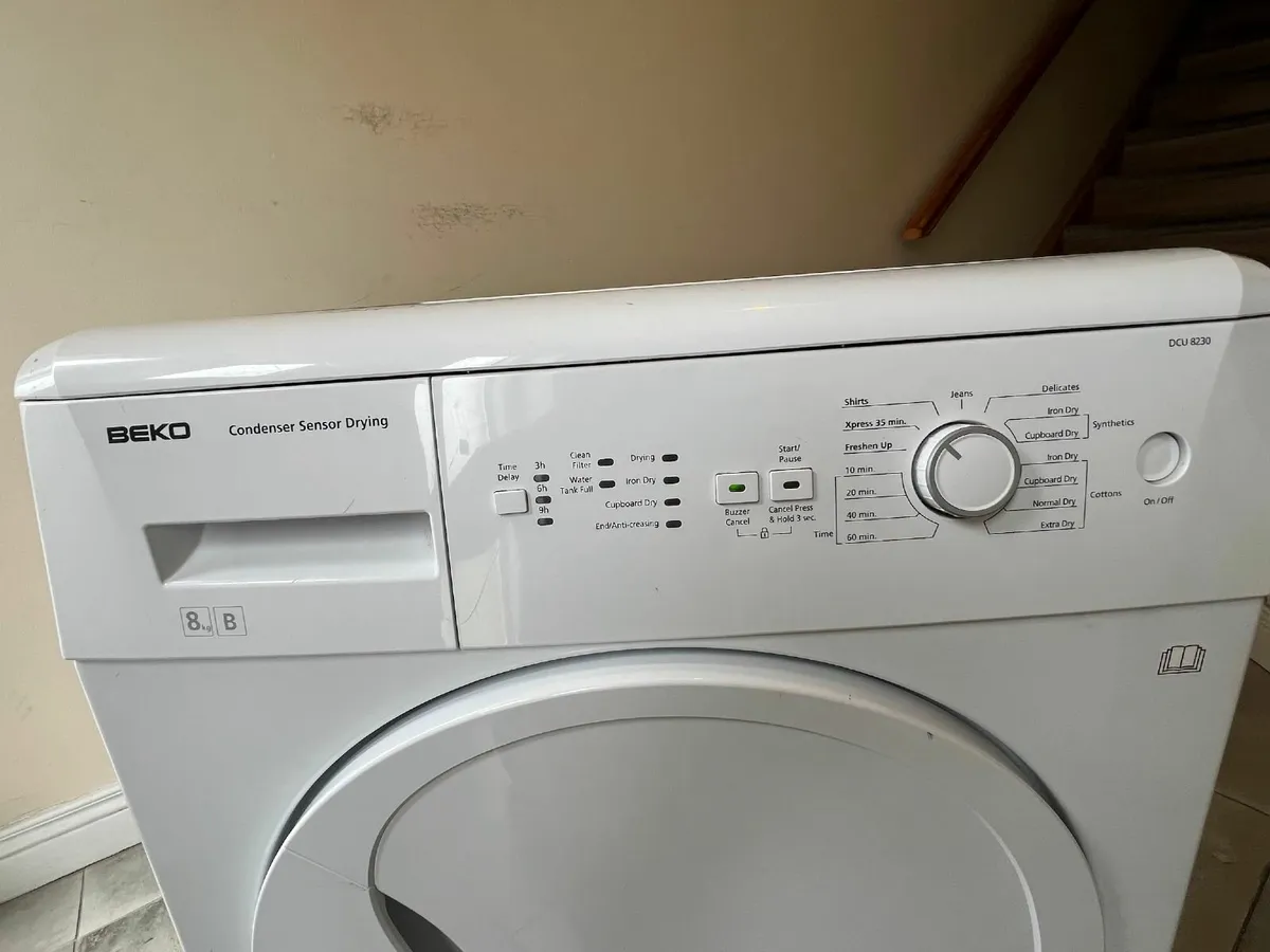 Beko 8kg Condenser Tumble Dryer - Image 3
