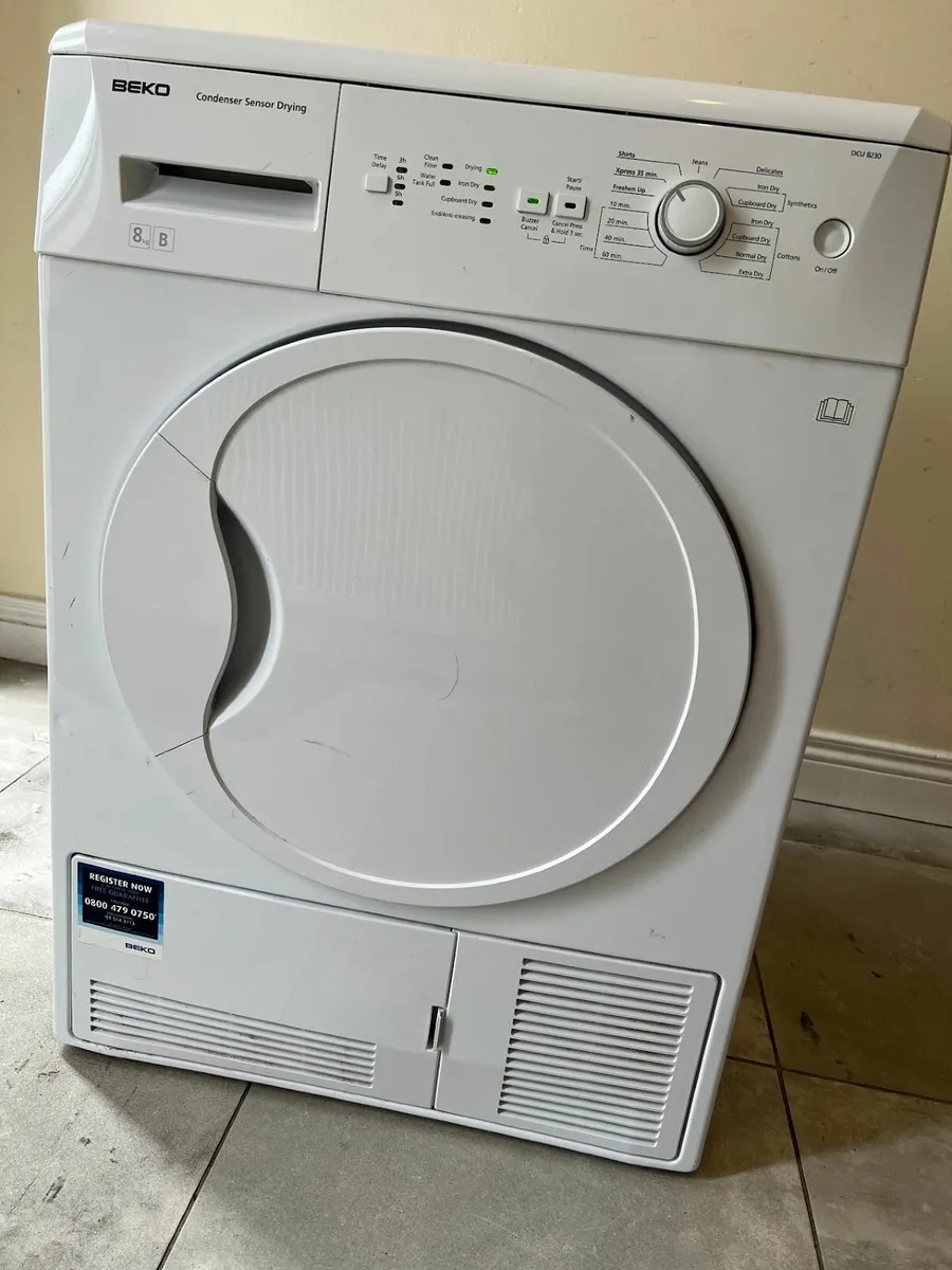 Beko 8kg Condenser Tumble Dryer - Image 4