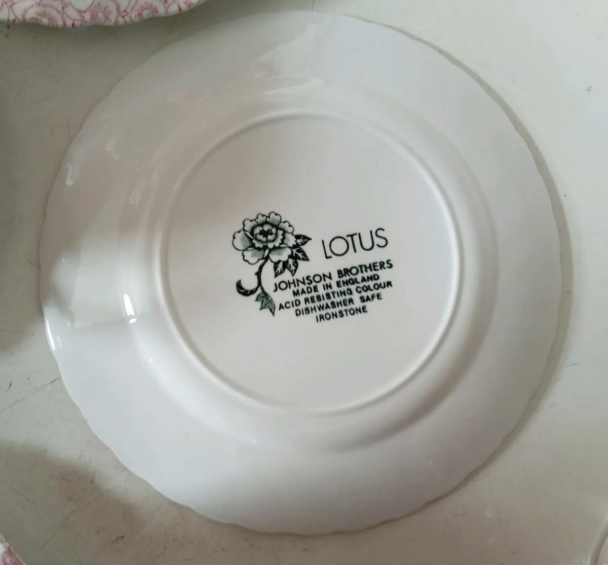Johnson Brothers Red Lotus Teaset - Image 4