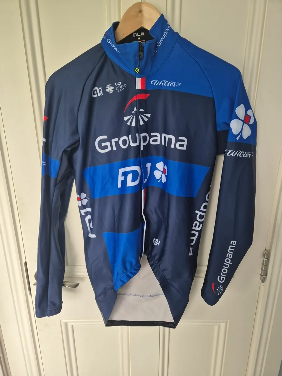New Groupama FDJ rain jacket - Image 1