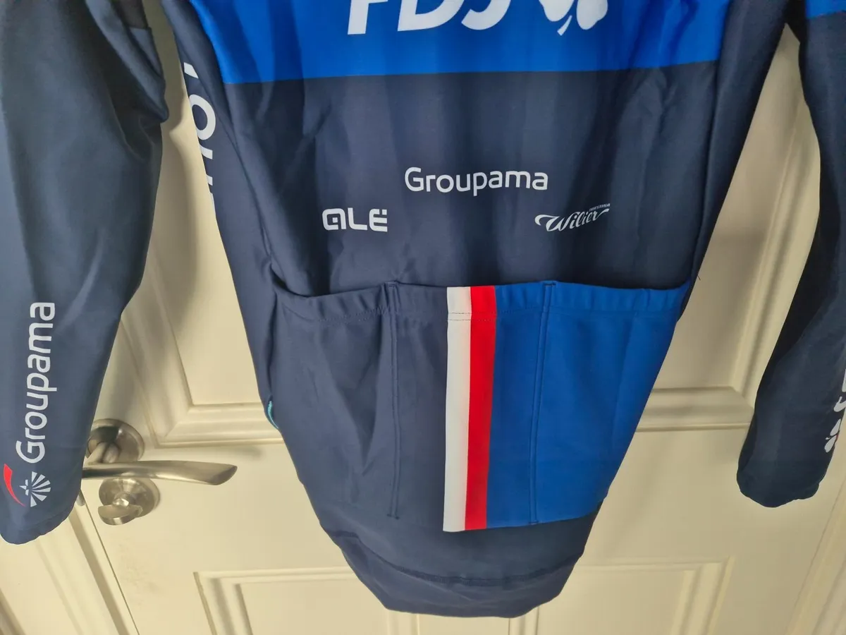 New Groupama FDJ rain jacket - Image 4