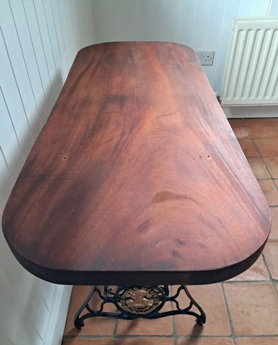 Antique Singer Sewing Machine Table - Image 2